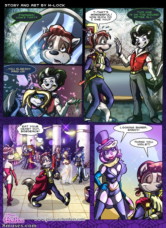 PleasureBonBon Comics - Scarlett Halloween Tales - Page 8