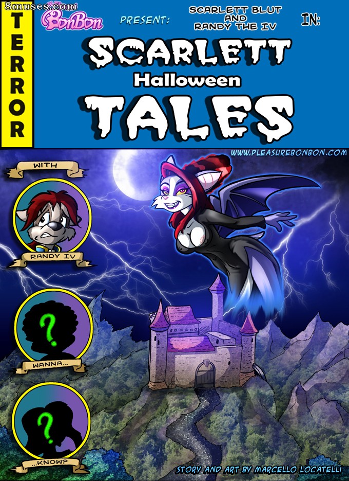 PleasureBonBon Comics - Scarlett Halloween Tales - Page 1