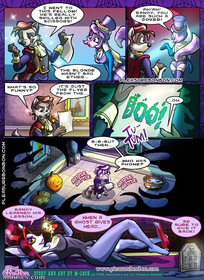 PleasureBonBon Comics - Scarlett Halloween Tales - Page 9