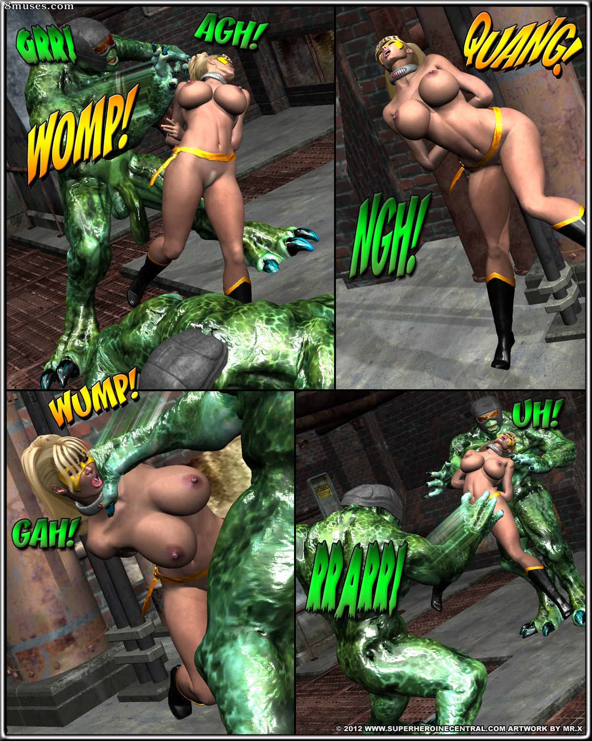 Superheroine Central Comics - Pruebas de Americana - Página 30