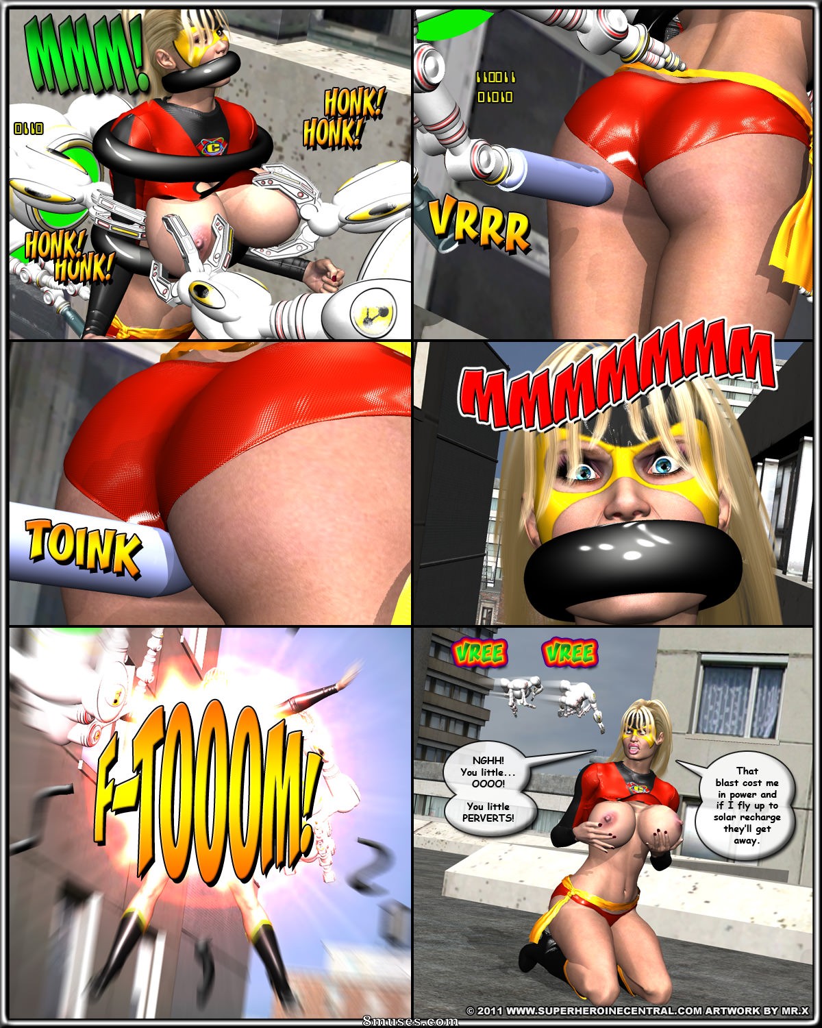 Superheroine Central Comics - Pruebas de Americana - Página 5