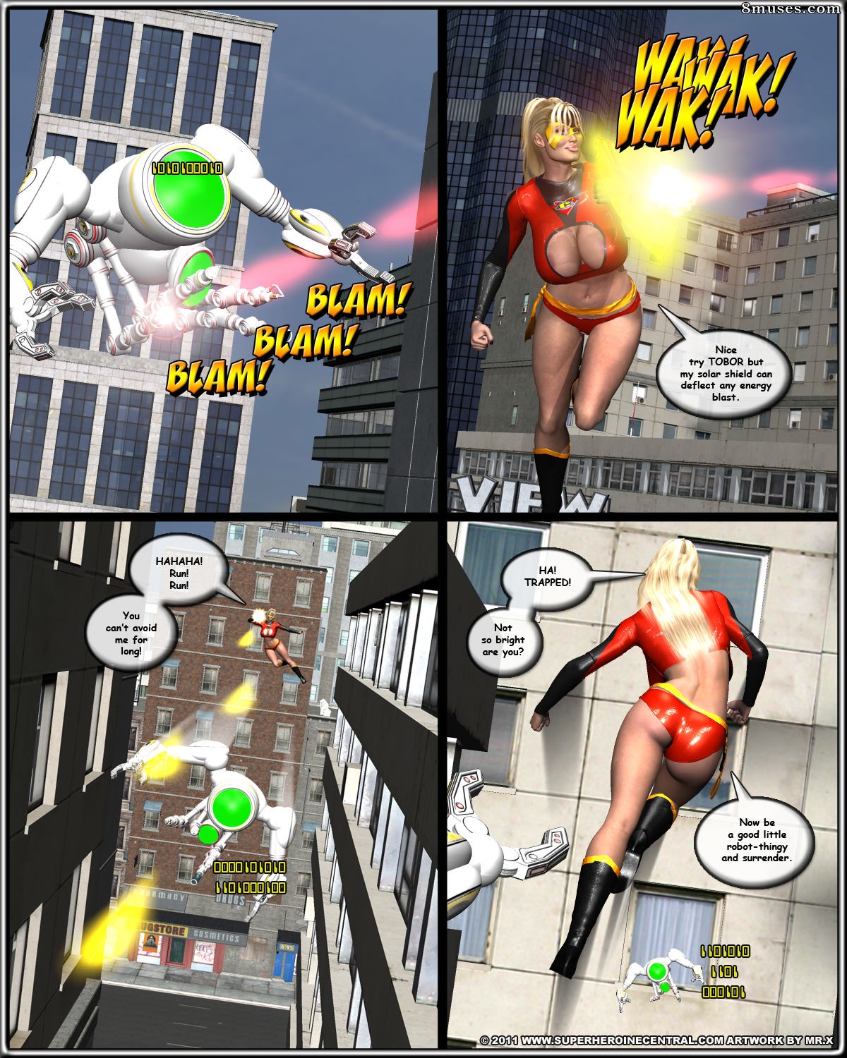 Superheroine Central Comics - Pruebas de Americana - Página 3