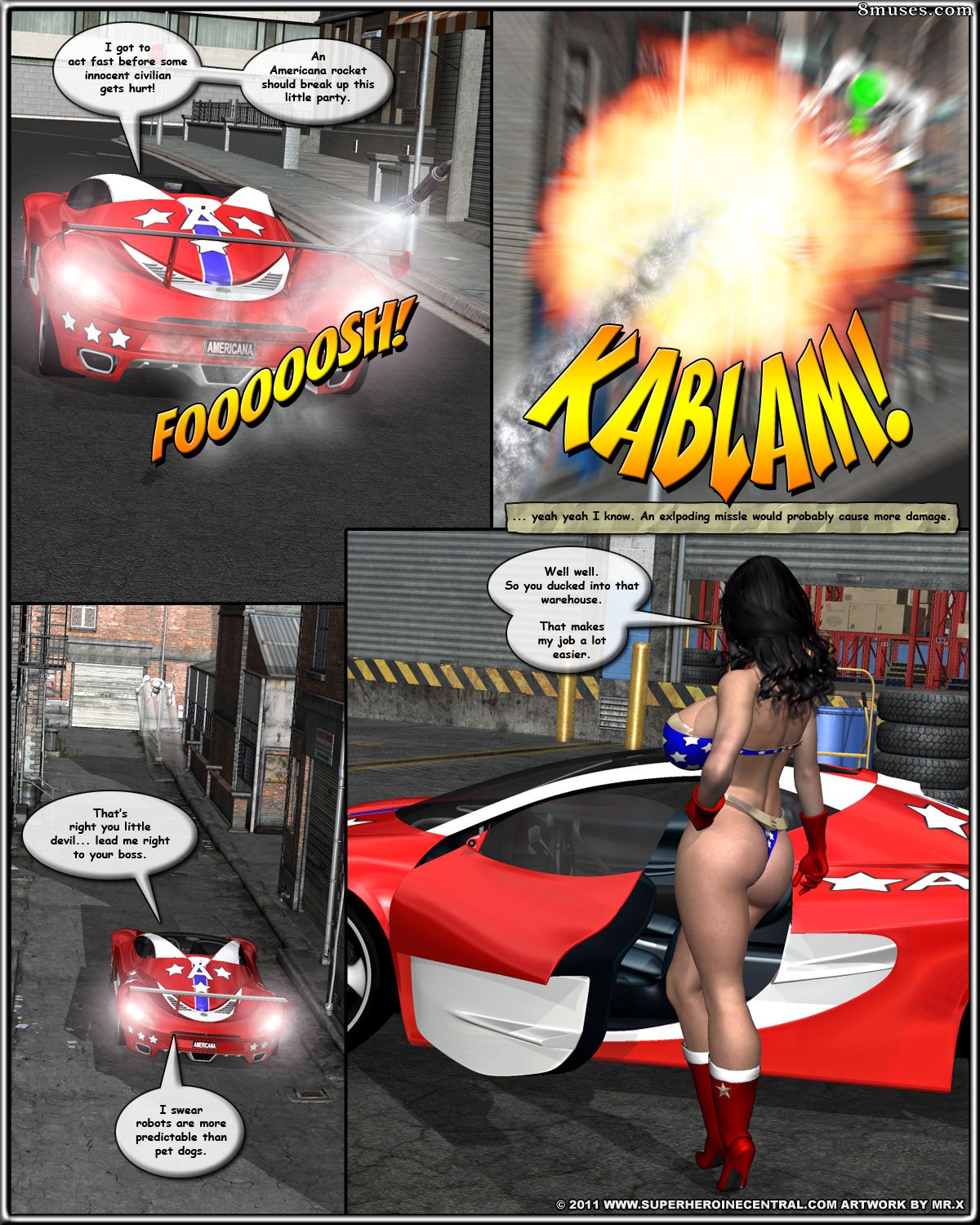 Superheroine Central Comics - Julgamentos da americana - Página 18