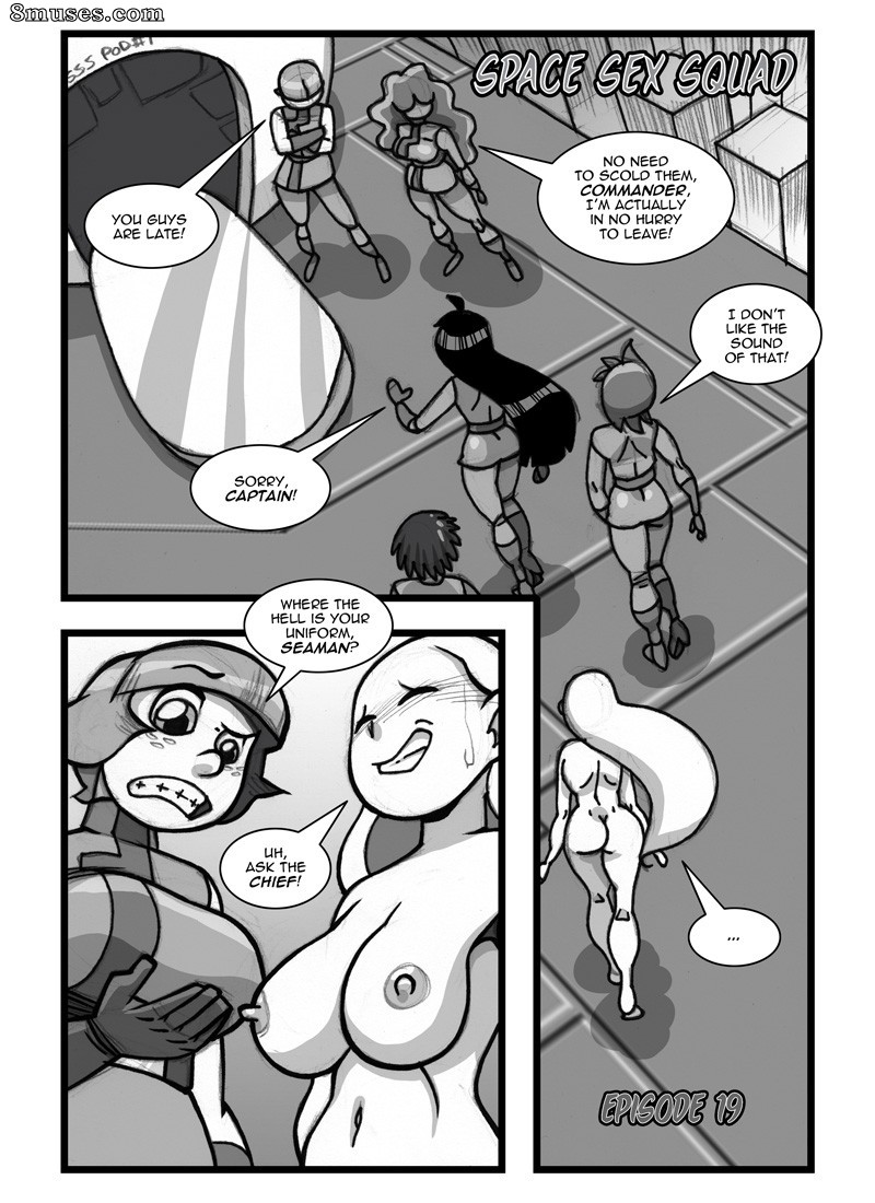 Space Sex Squad - Issue 19 - Page 1
