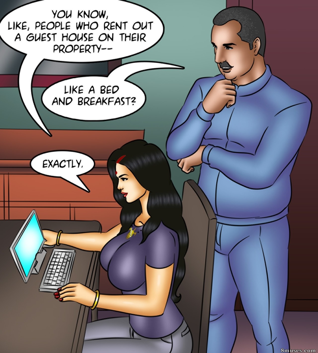 Kirtu.com Comics - Savita Bhabhi - Episode 136 - Choco-holic - Page 7