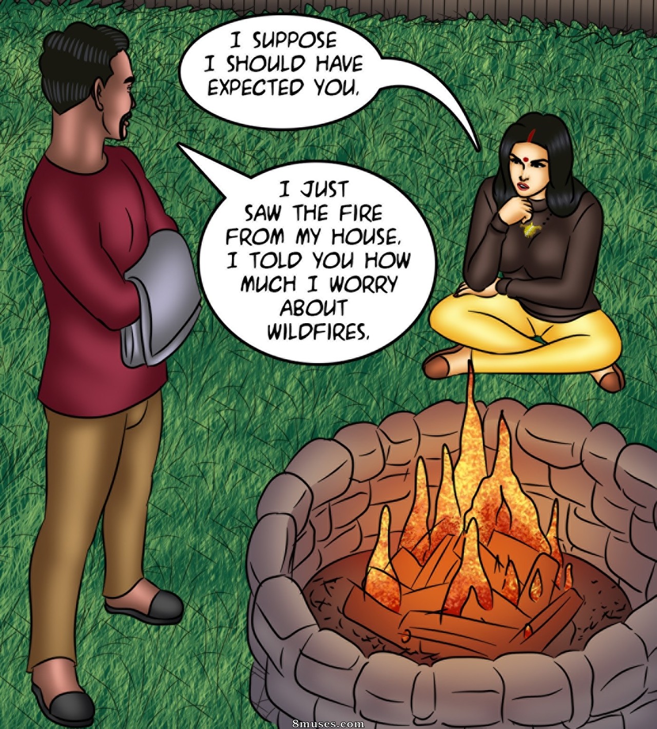 Kirtu.com Comics - Savita Bhabhi - Episode 136 - Choco-holic - Page 110