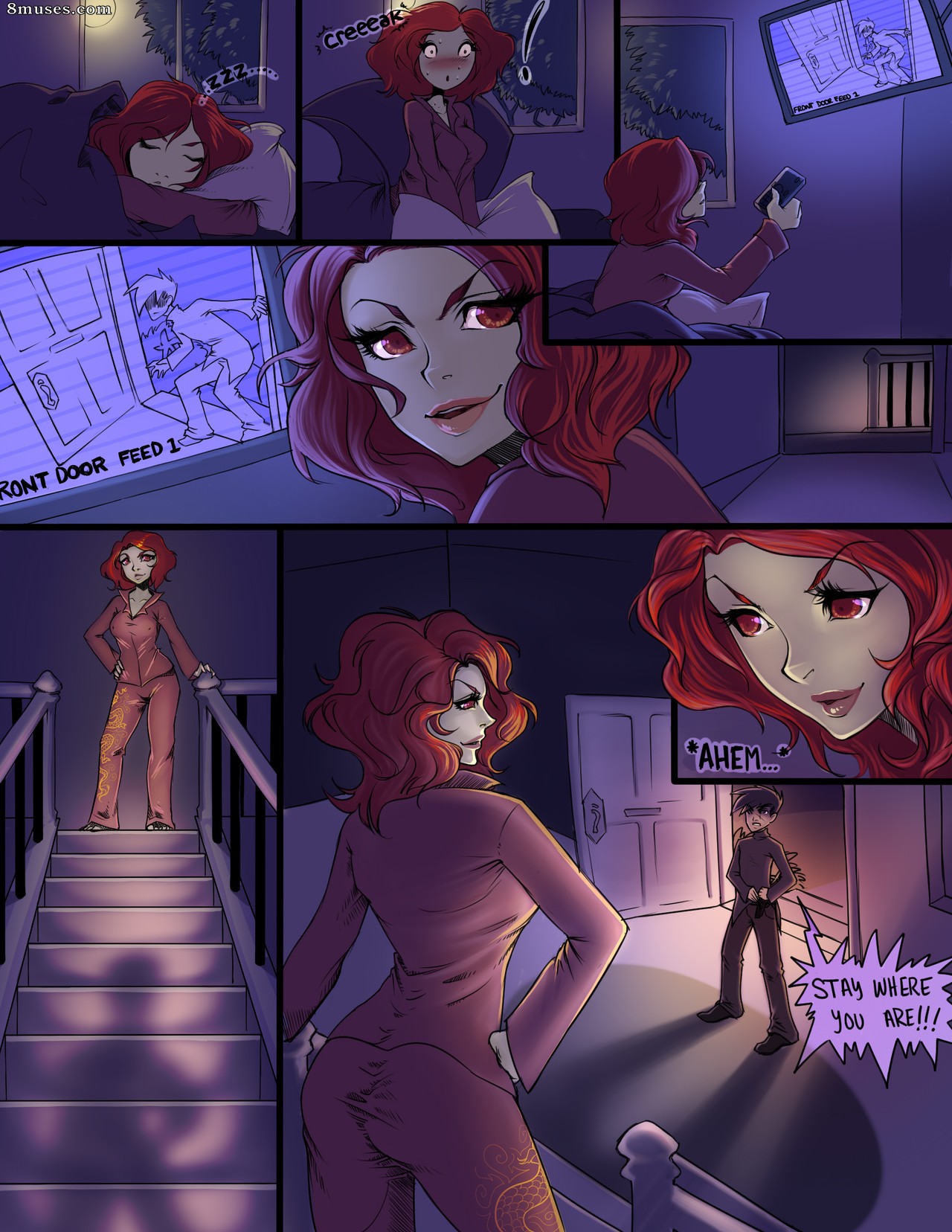 Hizzacked Comics - Alerta de intruso! - Página 1