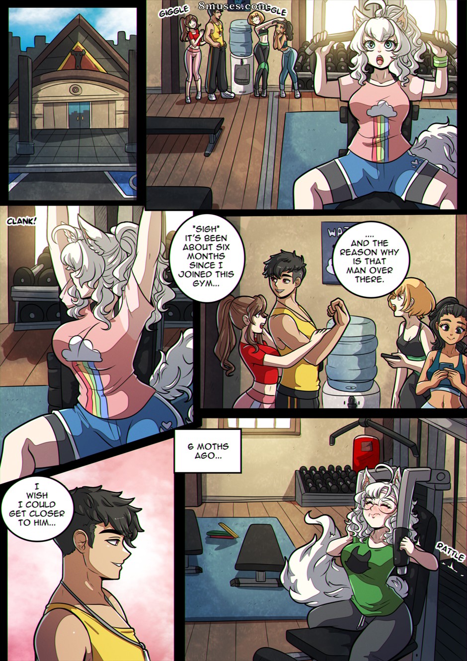 Kinkymation Comics - Candy's Workout - Page 3