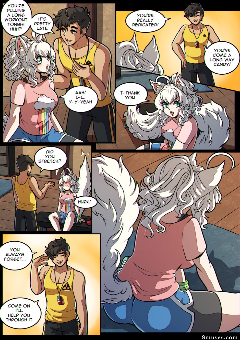 Kinkymation Comics - Treinamento de candy - Página 6