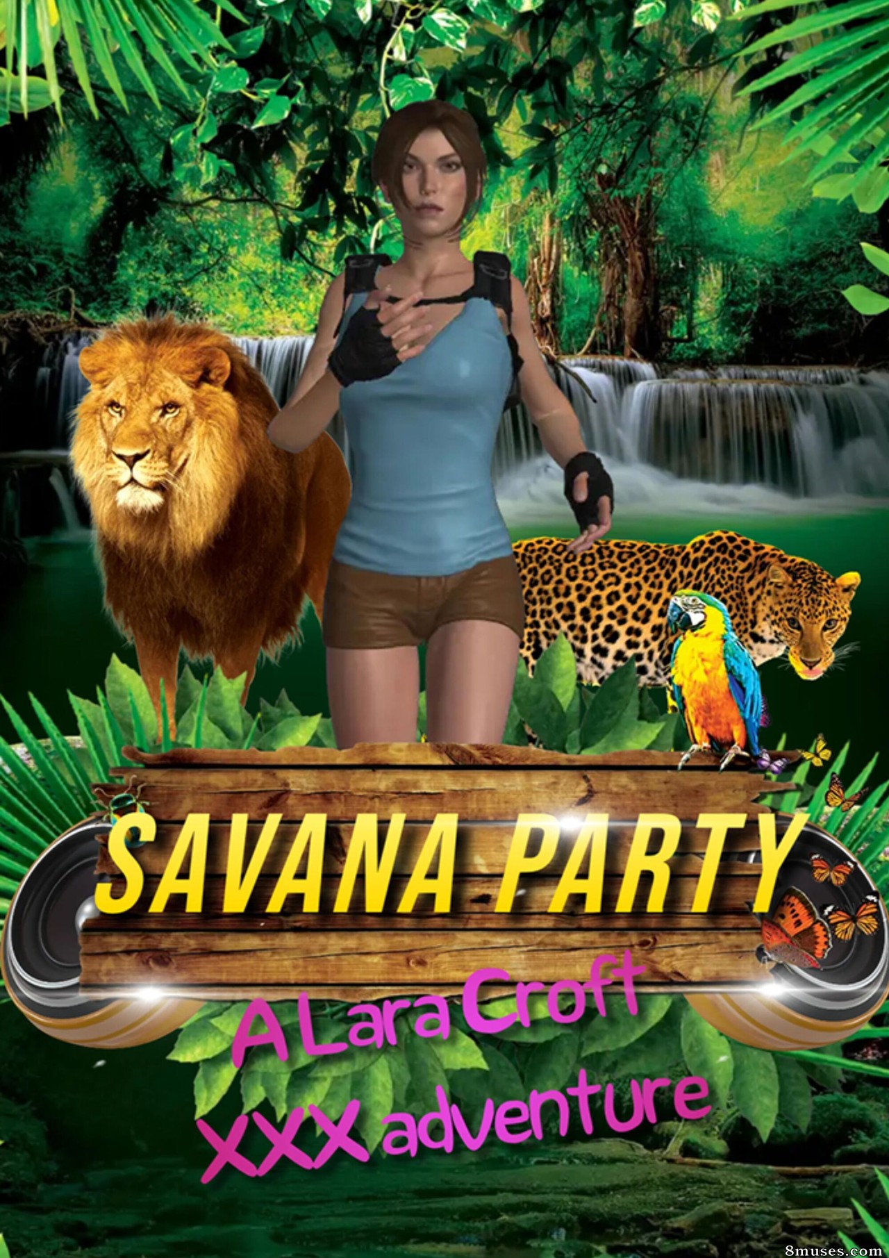 DOALiker - Una aventura XXX de Lara Croft - Página 1