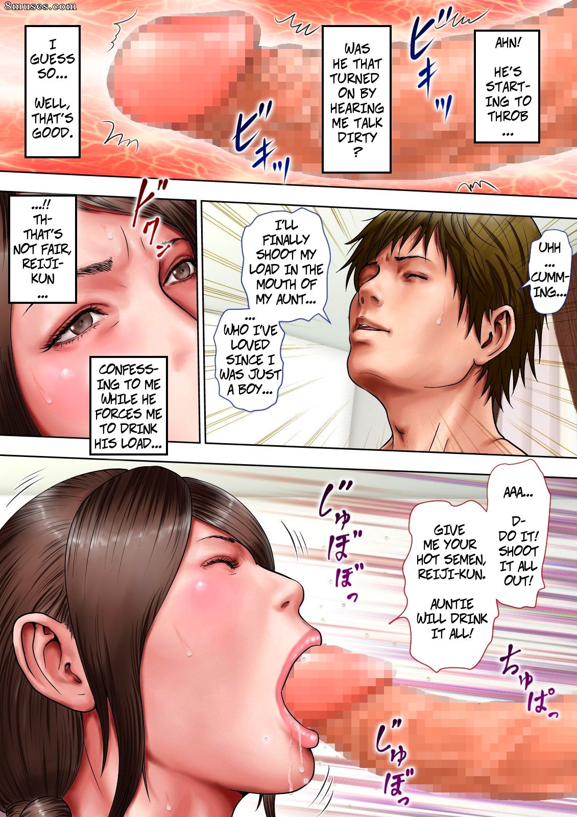 MILF Shobou - Akogare no Oba o Netoru - Cheating With My Sexy Aunt - Page 39