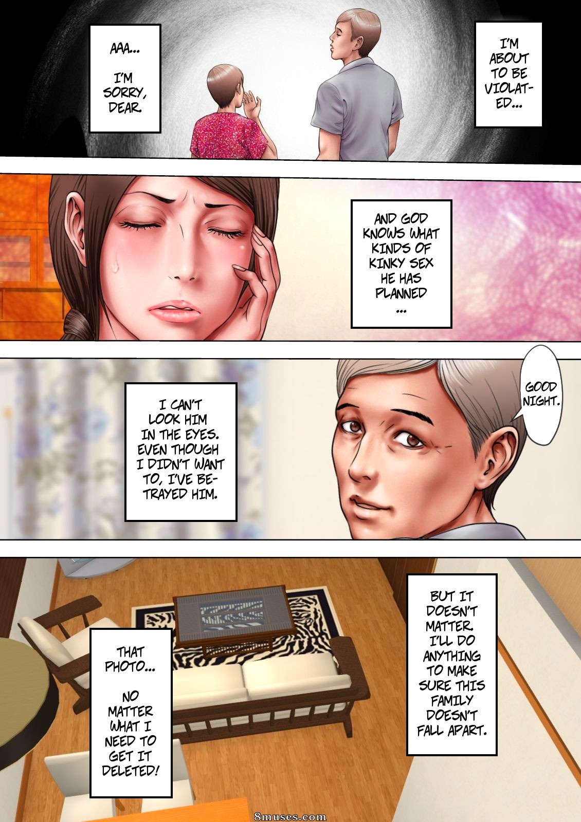 MILF Shobou - Akogare no Oba o Netoru - Cheating With My Sexy Aunt - Page 57