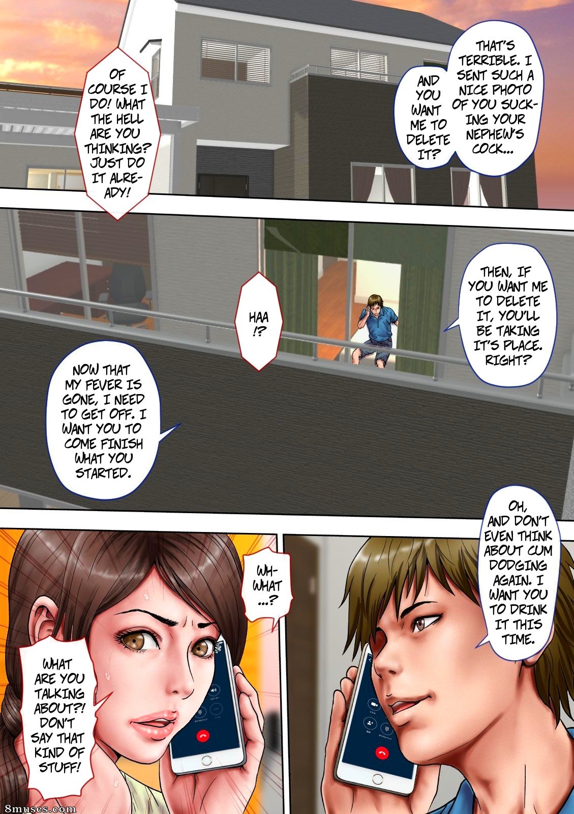 MILF Shobou - Akogare no Oba o Netoru - Cheating With My Sexy Aunt - Page 6
