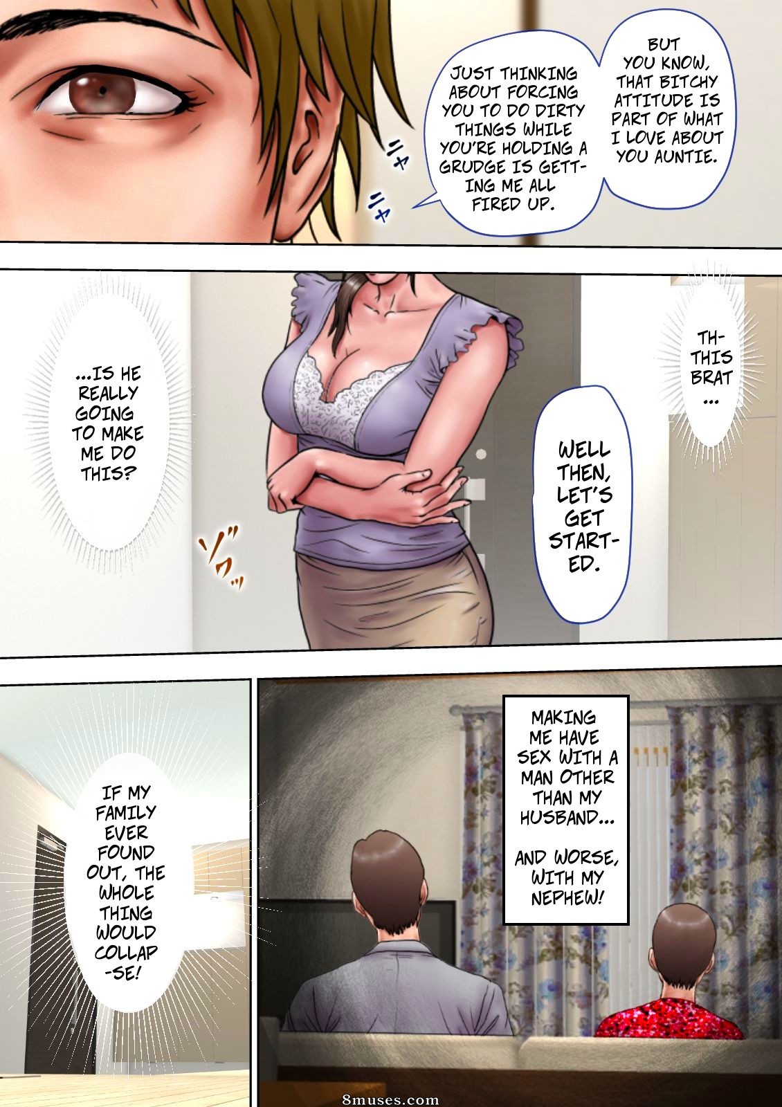 Page 17 | Hentai-and-Manga-English/MILF-Shobou/Akogare-no-Oba-o-Netoru-Cheating-With-My-Sexy-Aunt  | 8muses - Sex Comics