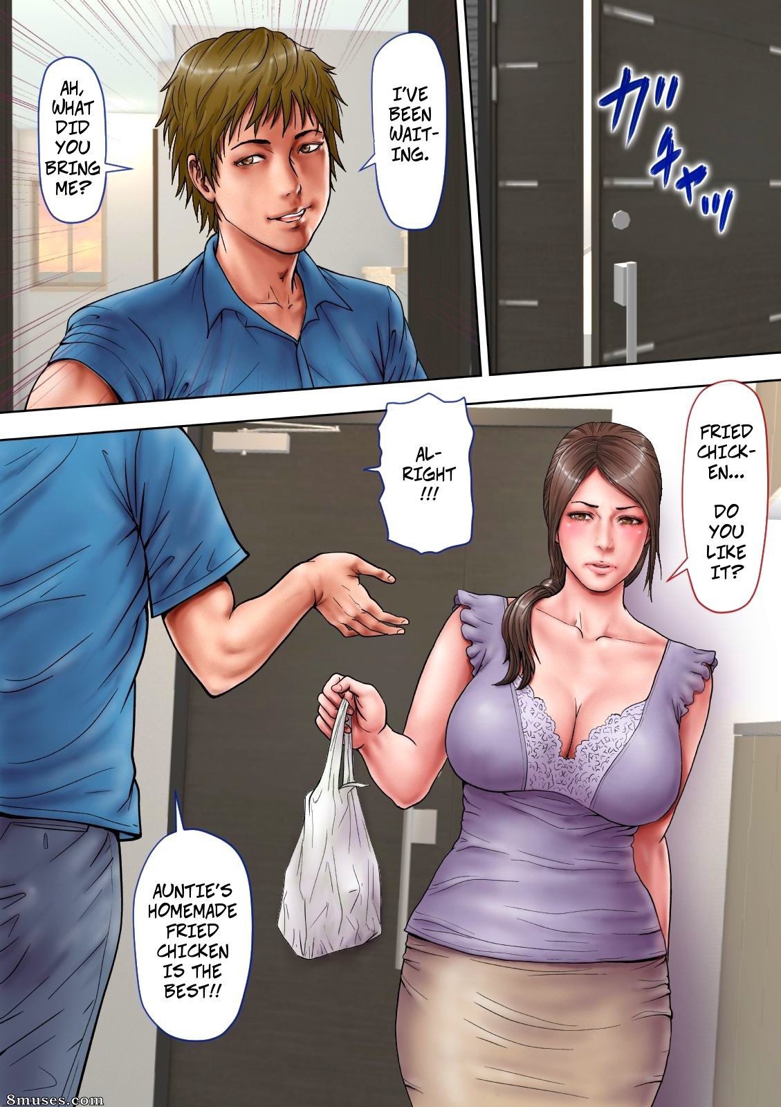 Page 14 | Hentai-and-Manga-English/MILF-Shobou/Akogare-no-Oba-o-Netoru- Cheating-With-My-Sexy-Aunt | 8muses - Sex Comics