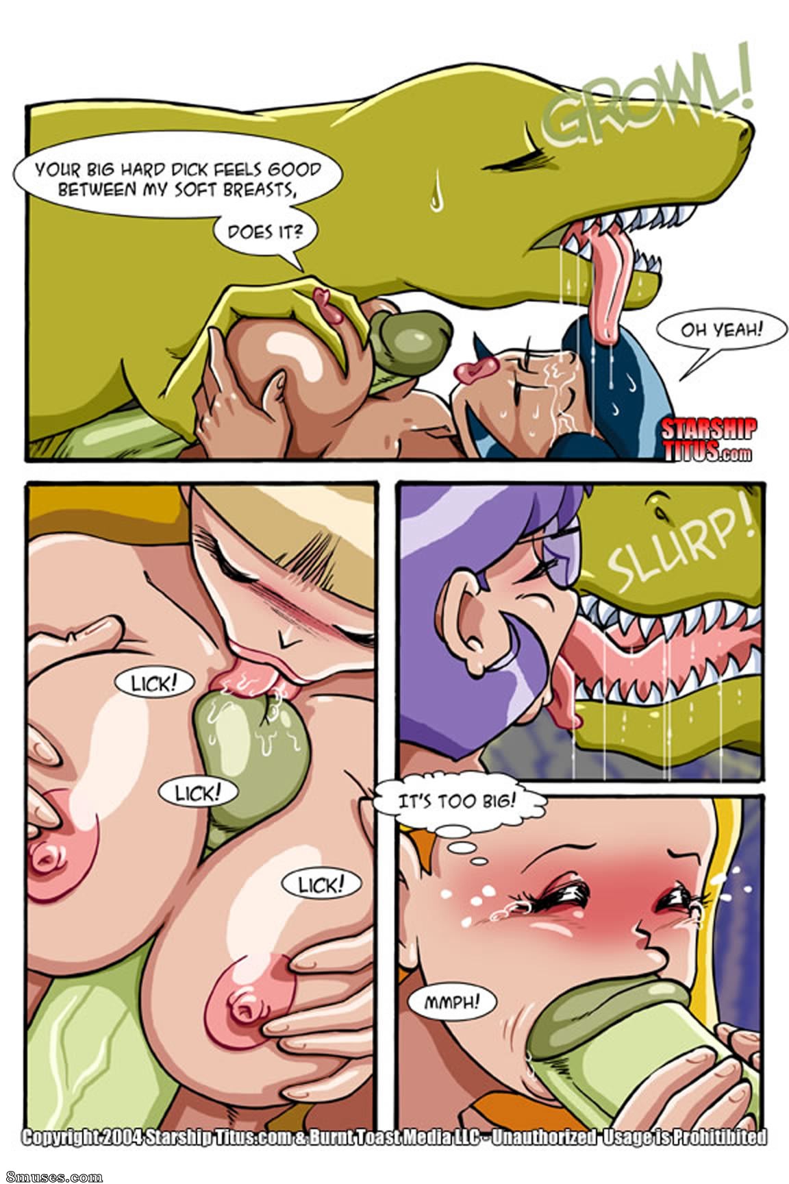Burnt Toast Media Comics - Starship Titus 07 - Page 14