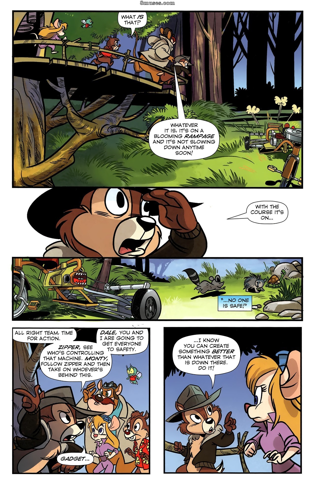 Page 9 | Theme-Collections/Chip-n-Dale-Collection/Comics/Chip-and-Dale -Rescue-Rangers-2/Chip-N-Dale-Rescue-Rangers-5 | 8muses - Sex Comics