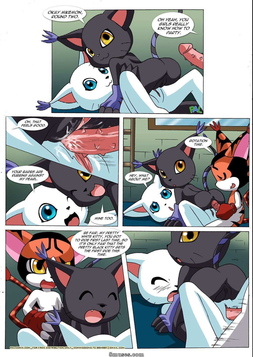 Digihentai Comics - Gatomon no cio - Página 10