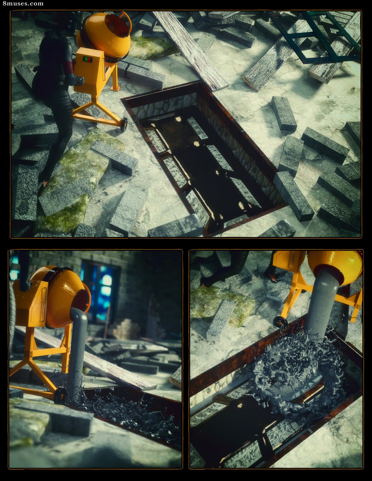 Carey the Queen of Escapology - Buried Alive! - Page 16