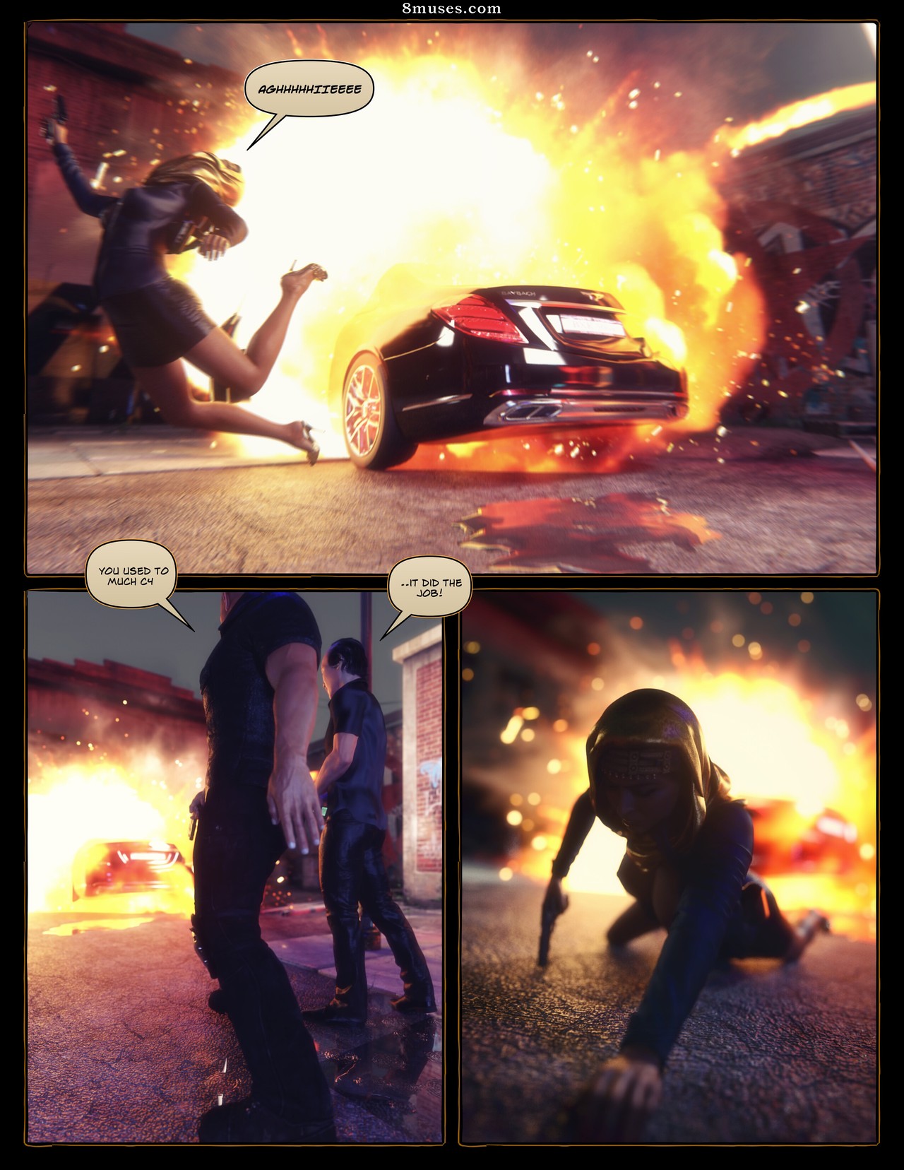 Carey the Queen of Escapology - Buried Alive! - Page 49