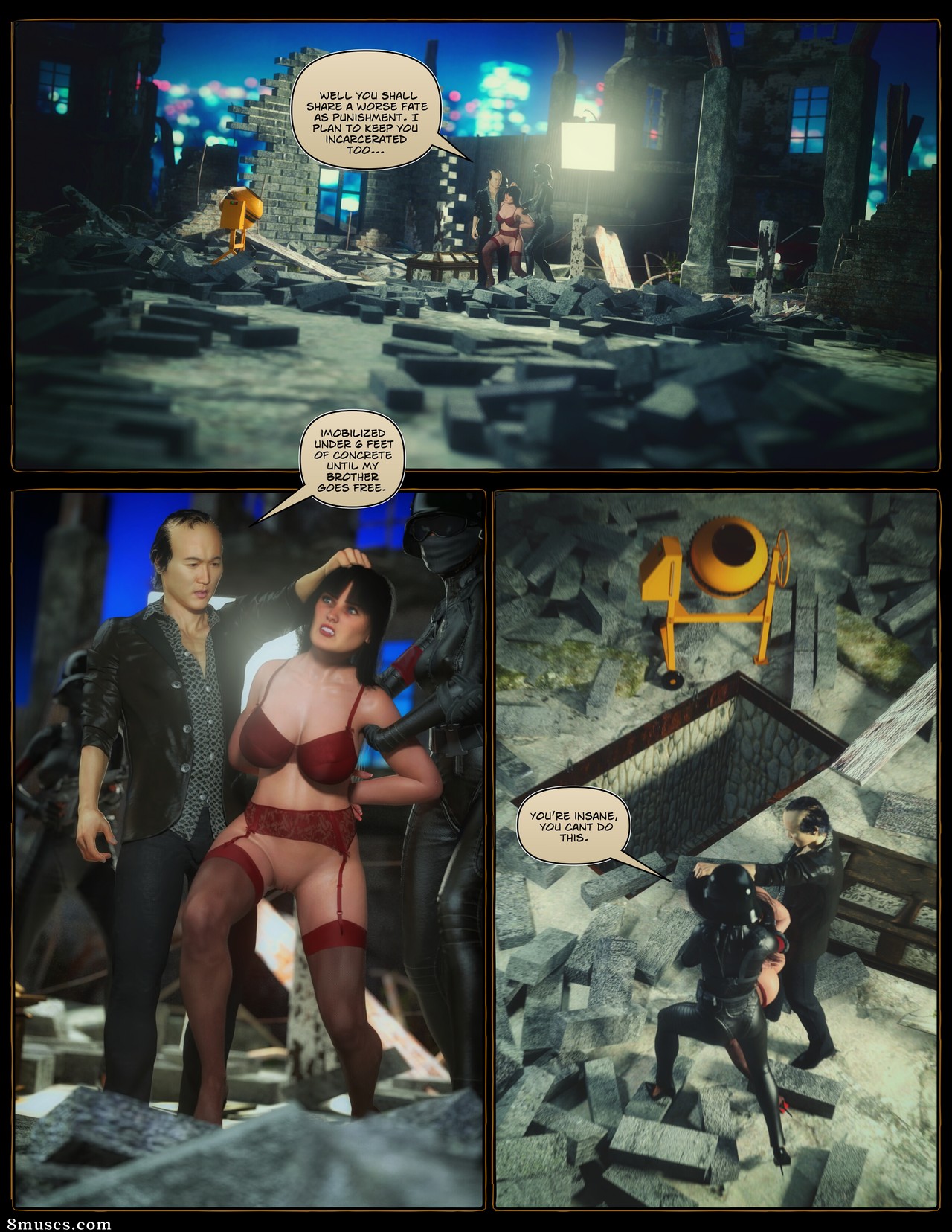 Carey the Queen of Escapology - Buried Alive! - Page 9