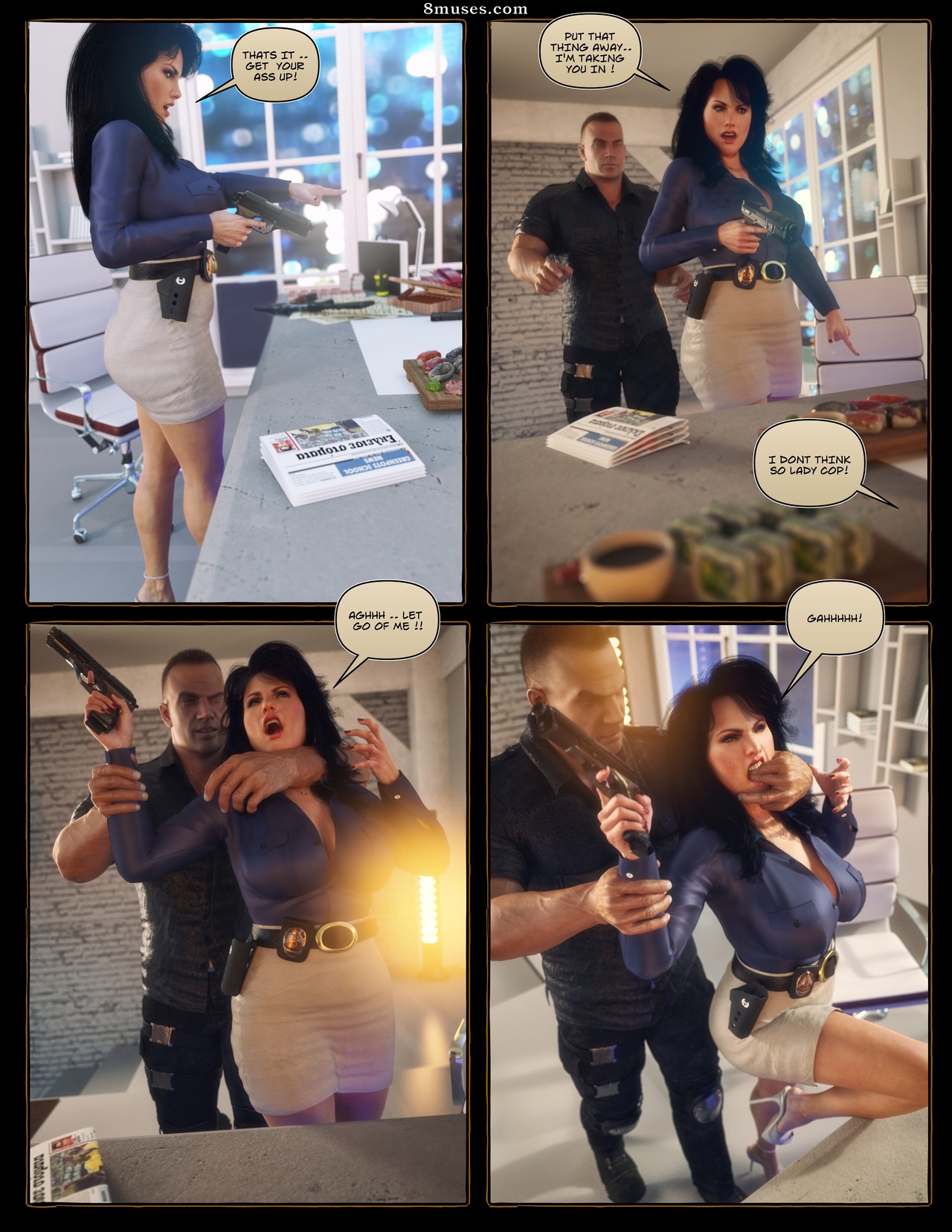 Carey the Queen of Escapology - Buried Alive! - Page 22