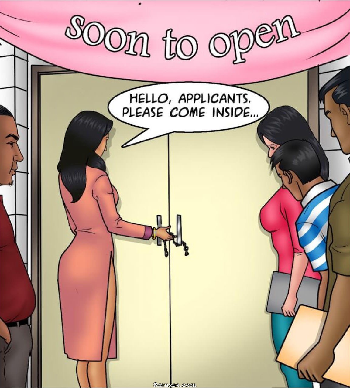 Kirtu.com Comics - Savita Bhabhi - Episode 91 - Now Hiring - Page 18
