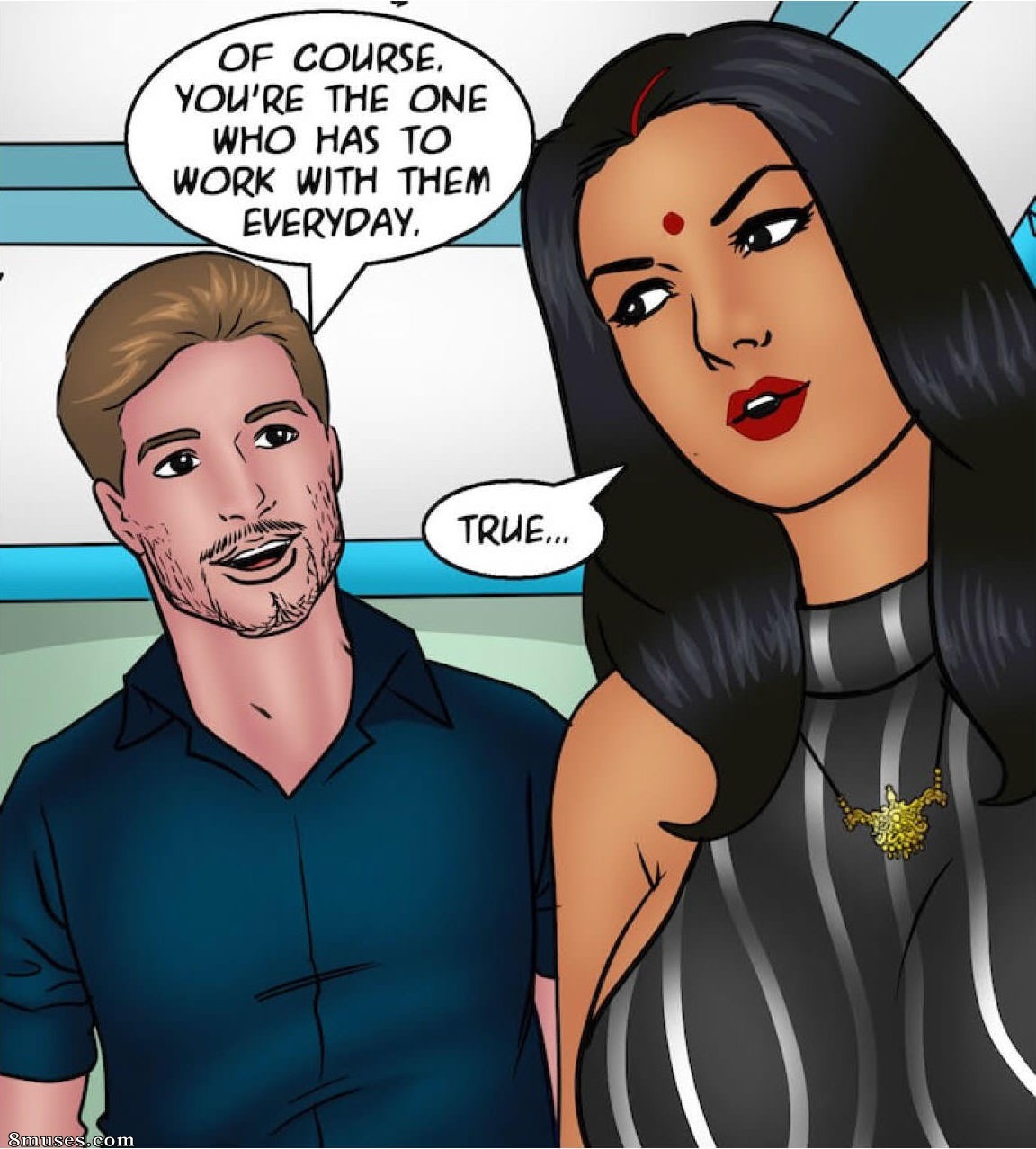 Kirtu.com Comics - Savita Bhabhi - Episode 91 - Now Hiring - Page 8