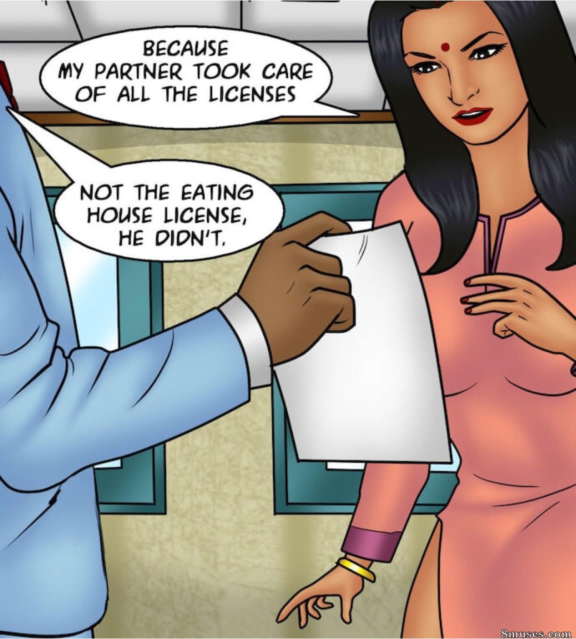 Kirtu.com Comics - Savita Bhabhi - Episode 91 - Now Hiring - Page 34