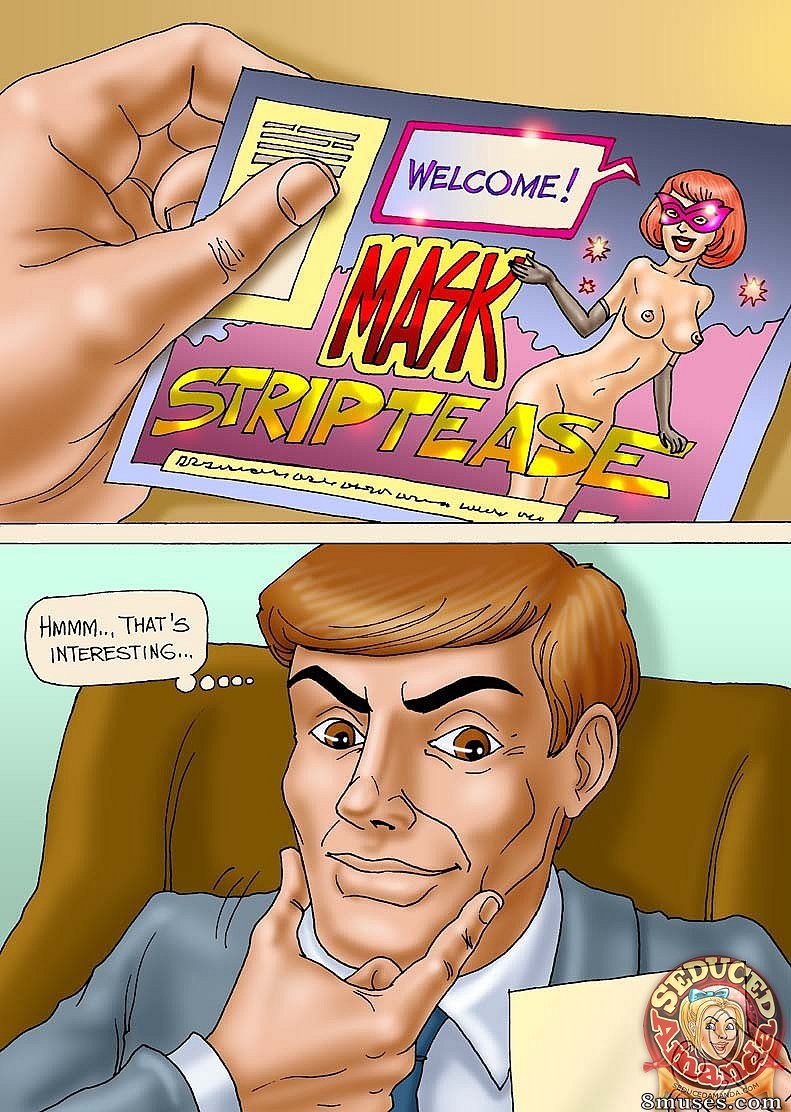 Seduced Amanda Comics - Surprise for Dad in a Strip Bar - Page 3