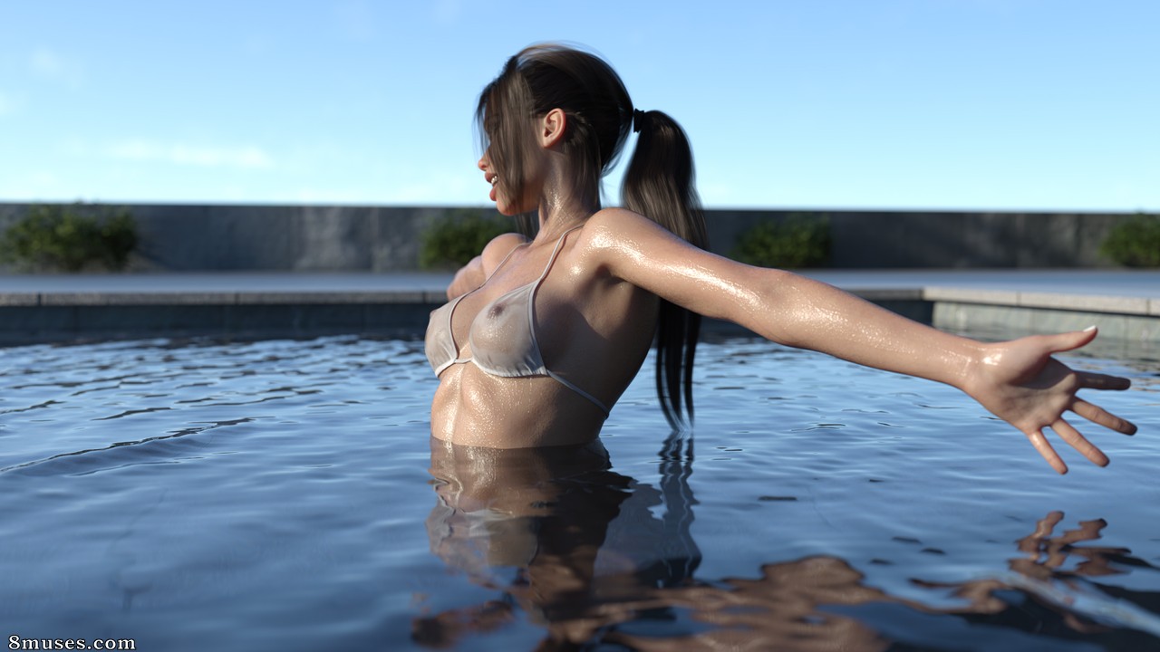 Xide Comics - Dahlia en la piscina - Página 11