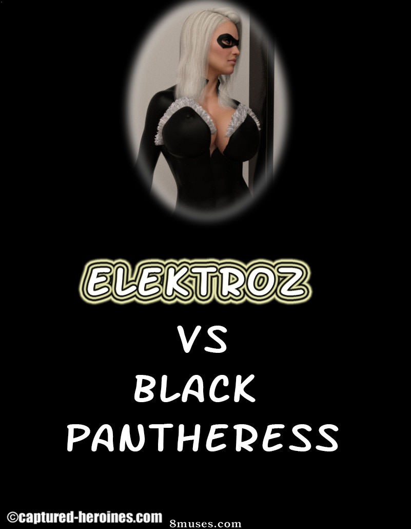 Captured-Heroines Comics - Elektroz vs Pantera Negra - Página 1
