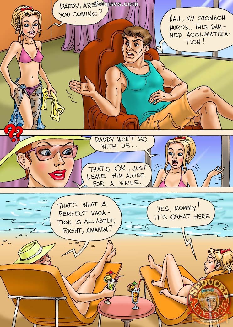 Seduced Amanda Comics - Caribbean Vacation - Page 3