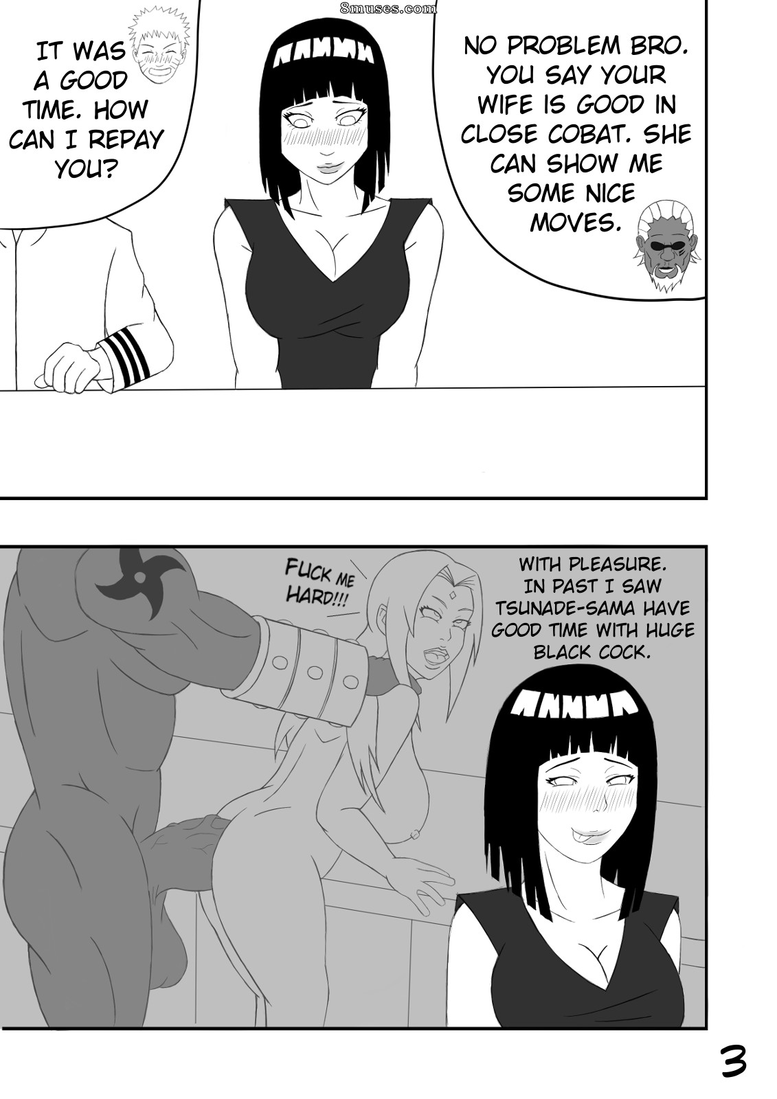 Hinata-hime Comics - Bee pollinating a flower - Page 4