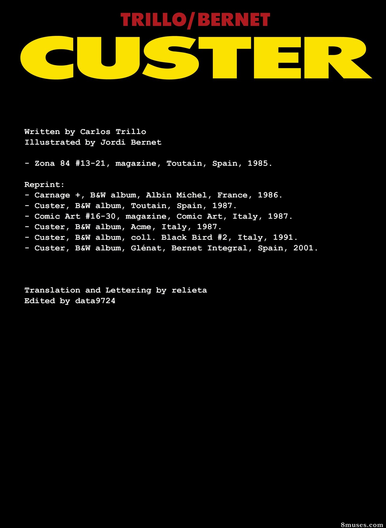 Jordi Bernet Comics - Custer - Página 4