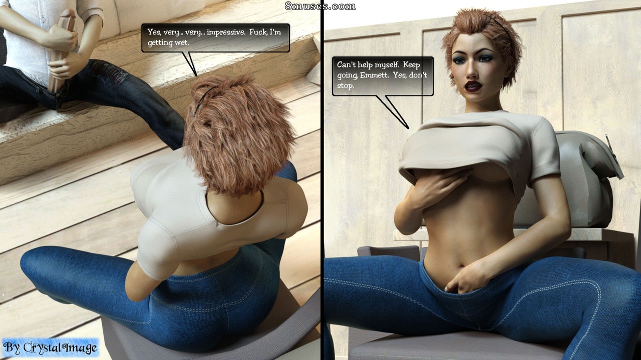 CrystalImage Comics - Silke clásico 5 - Deseos virtuales - Página 8