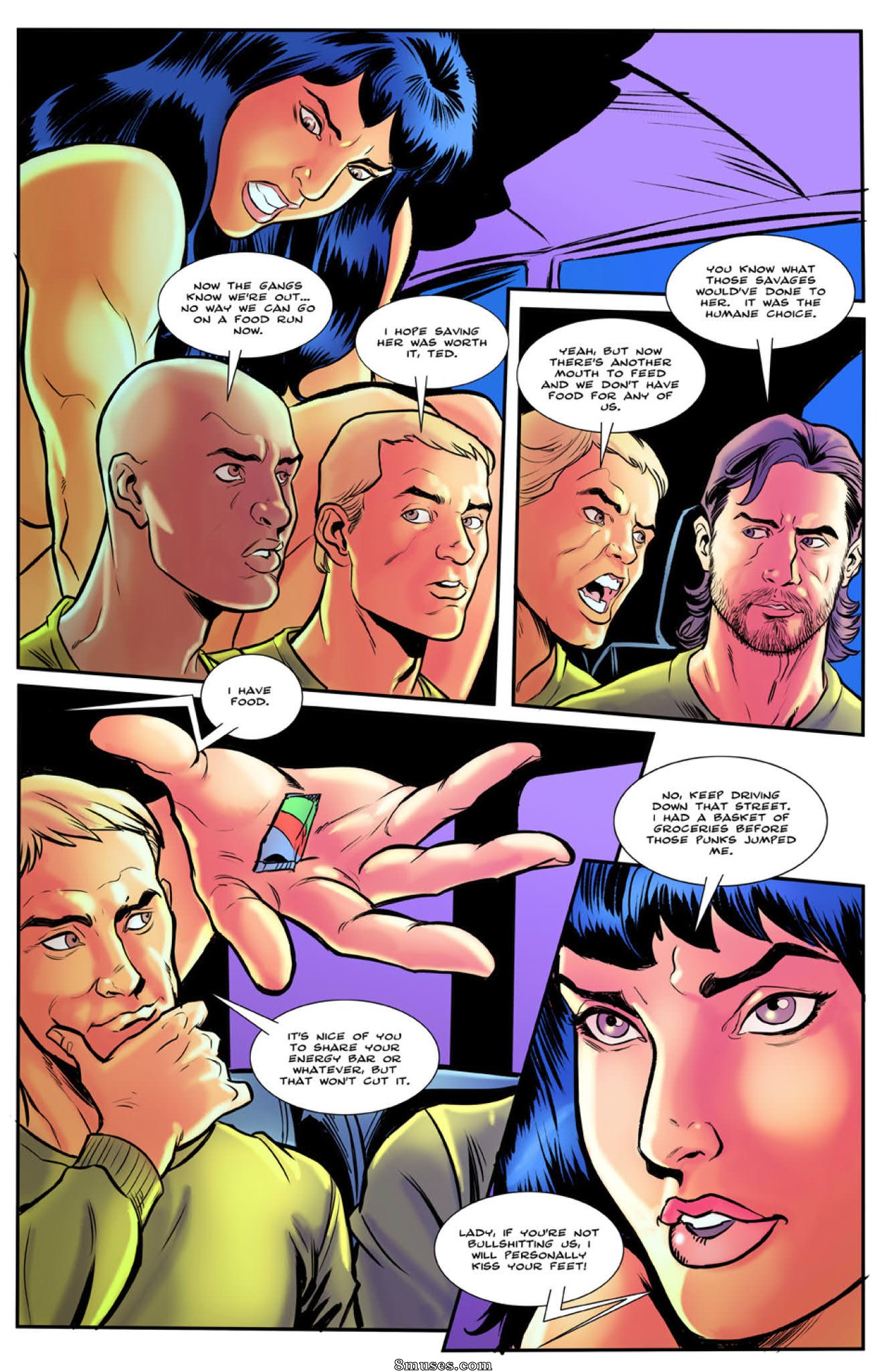 Giantess Club Comics - Un rasguño debajo de la superficie - Página 26