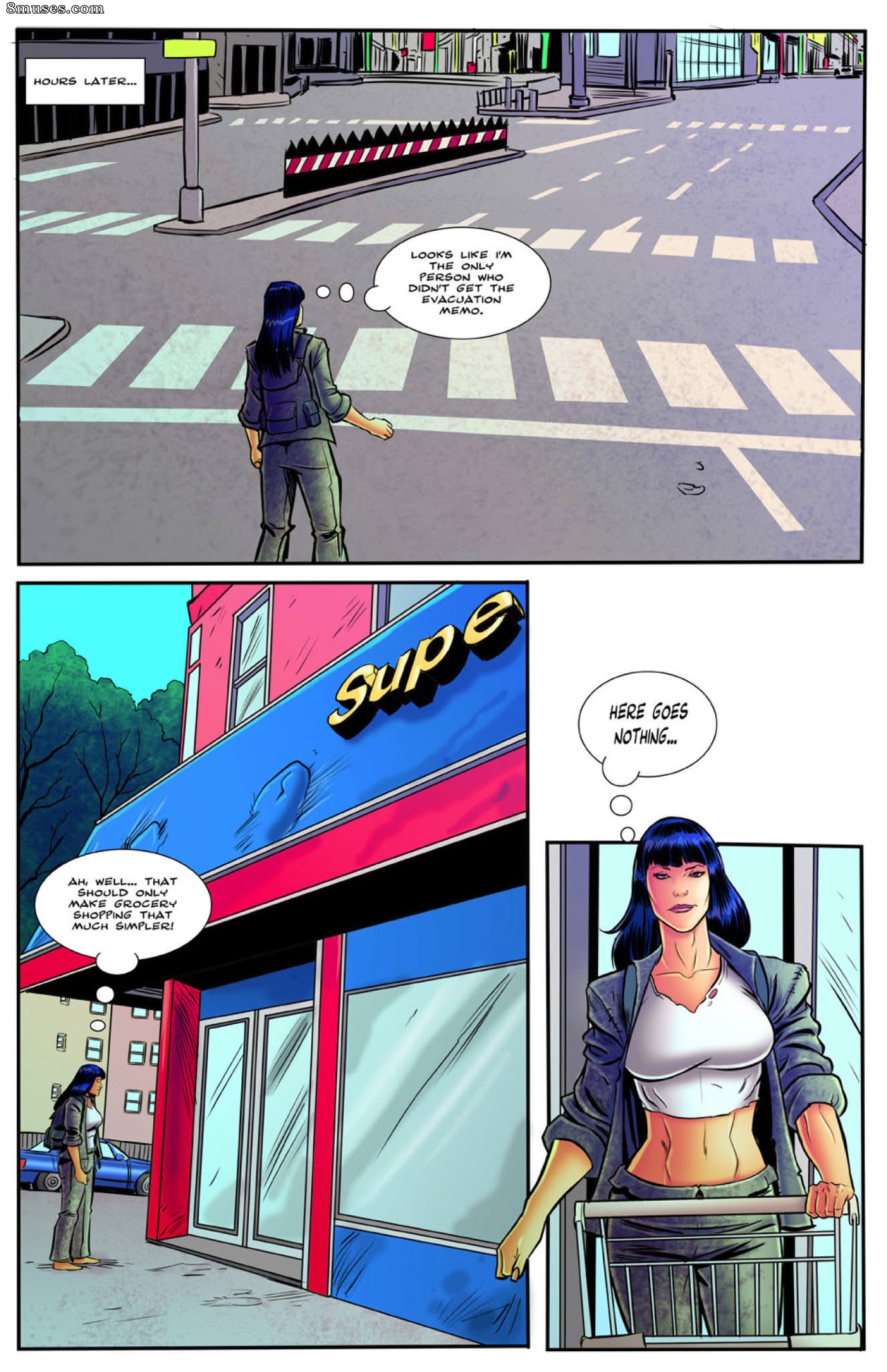 Giantess Club Comics - Uma raspada abaixo da superfície - Página 16