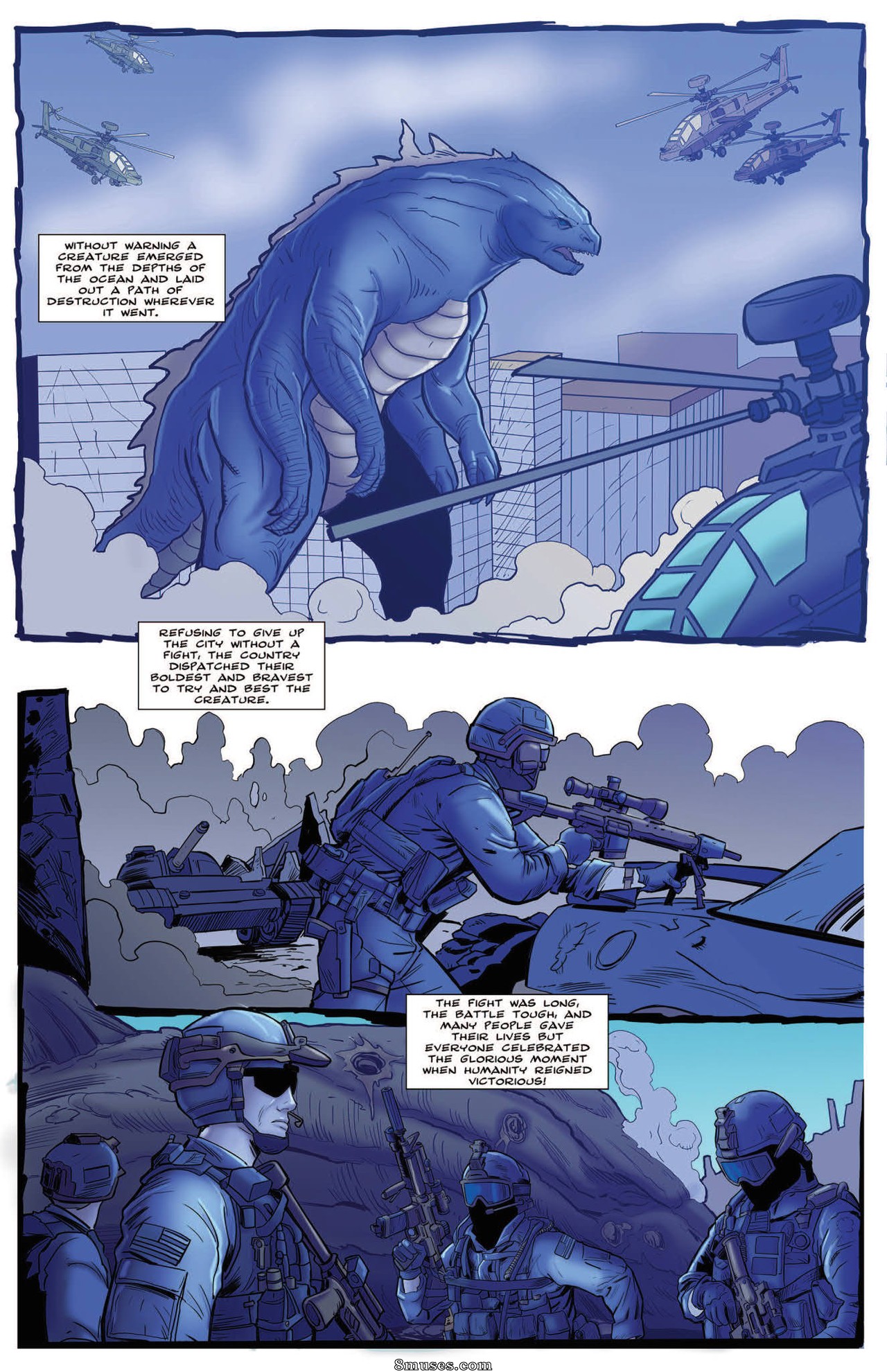 Giantess Club Comics - A Scratch Beneath The Surface - Page 3