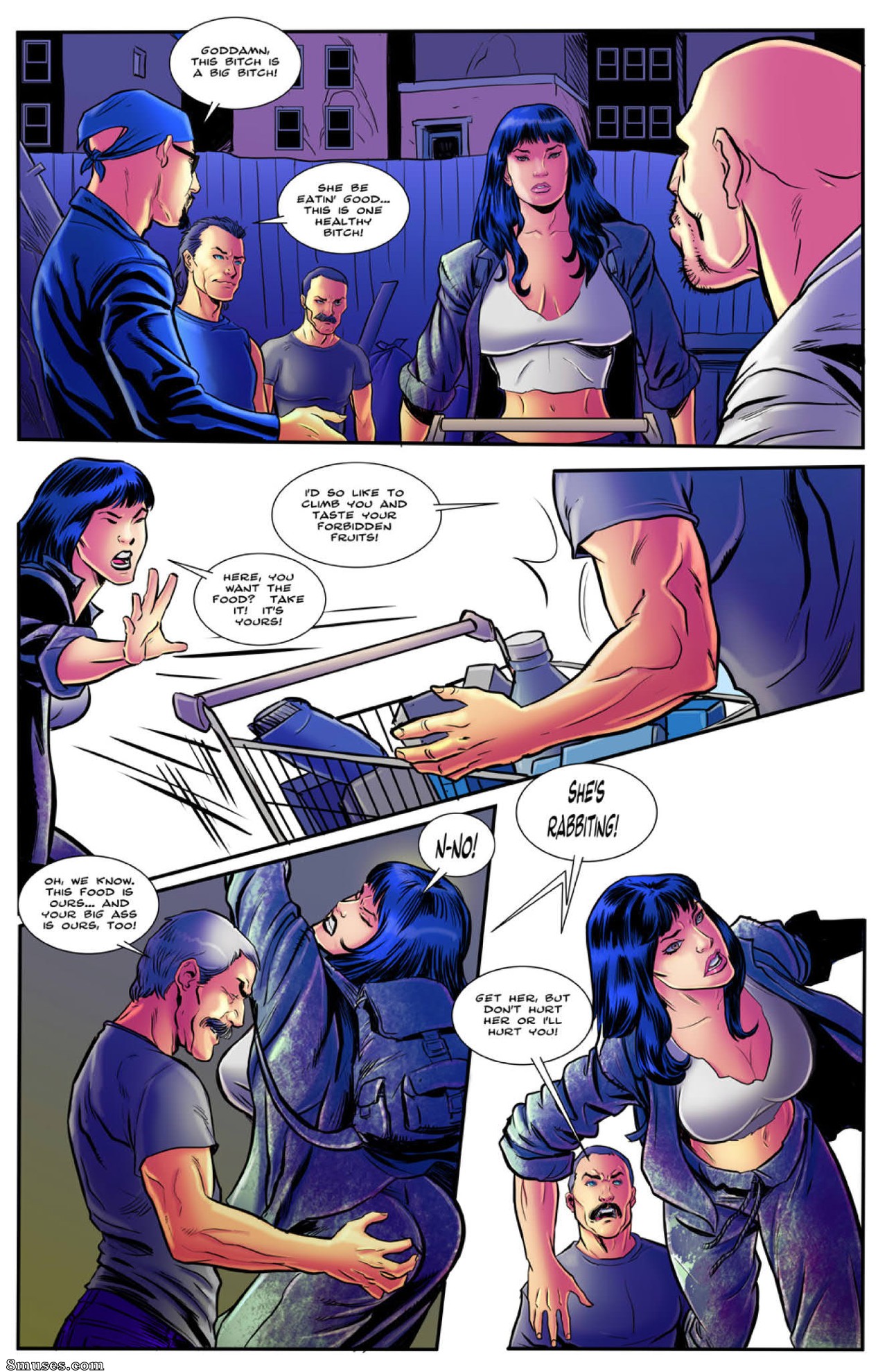 Giantess Club Comics - Uma raspada abaixo da superfície - Página 19