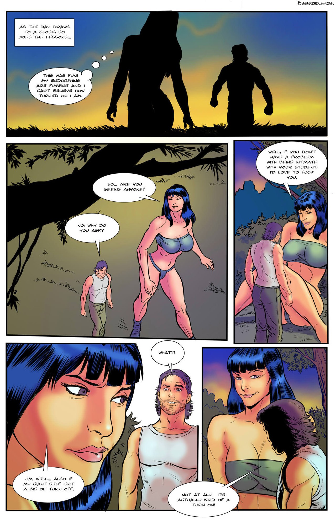 Giantess Club Comics - Uma raspada abaixo da superfície - Página 36