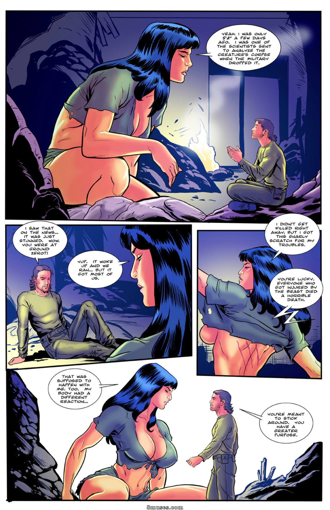 Giantess Club Comics - Uma raspada abaixo da superfície - Página 30