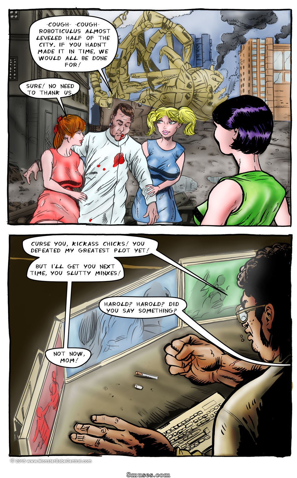Monster Babe Central - Monster Channel - Page 210
