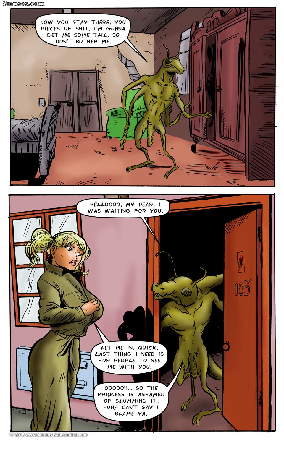 Monster Babe Central - Monster Channel - Page 177