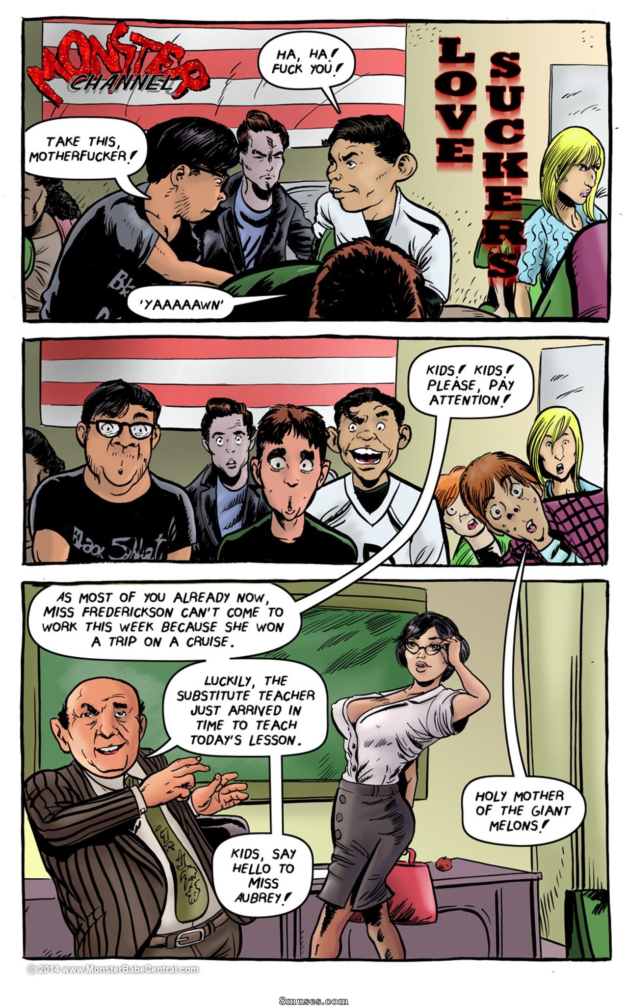 Monster Babe Central - Monster Channel - Page 141
