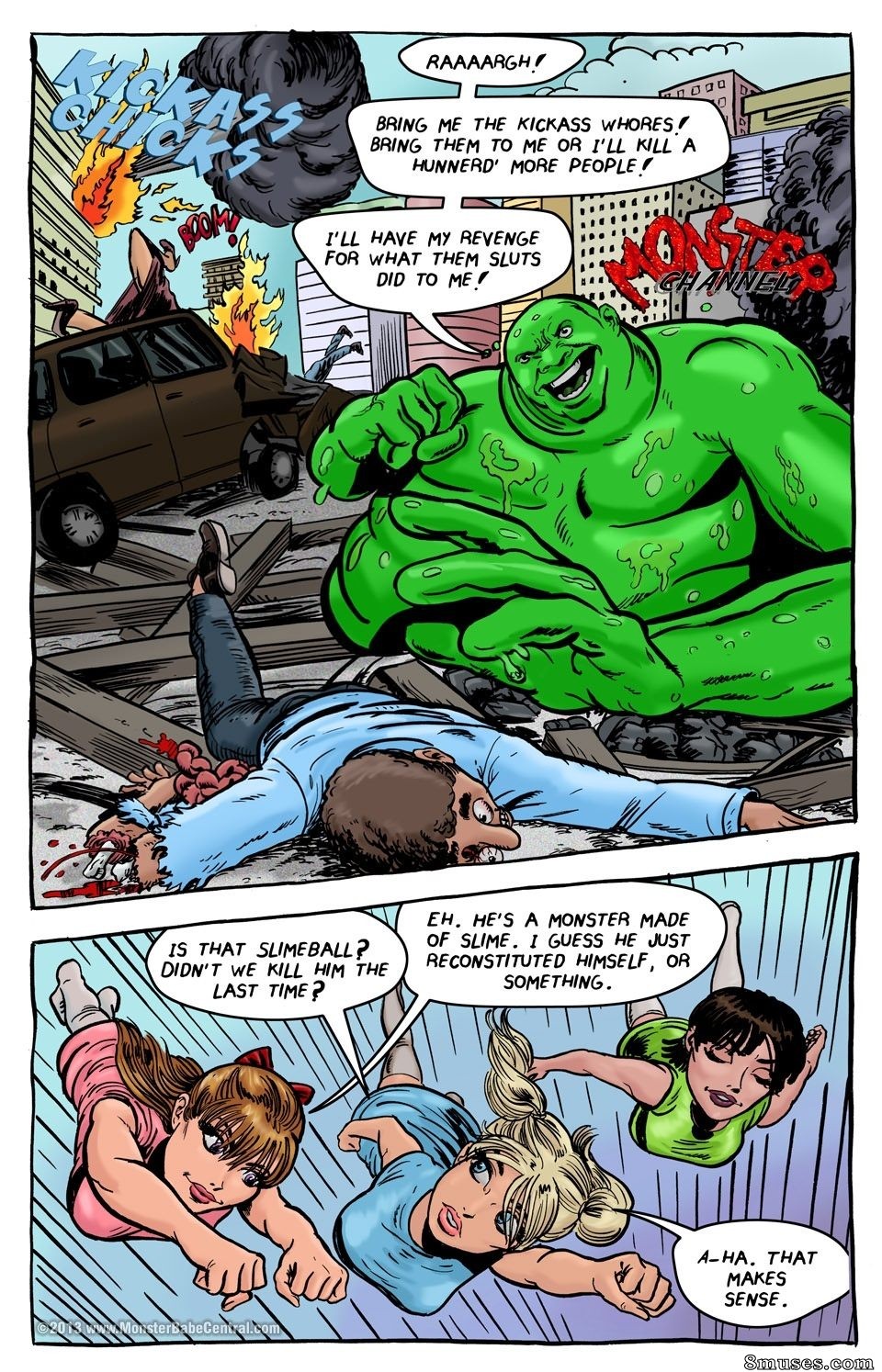 Monster Babe Central - Monster Channel - Page 91
