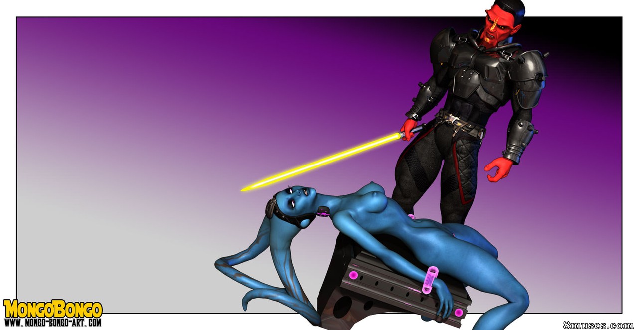 MongoBongo Comics - Vette - Slave of the Sith - Page 1