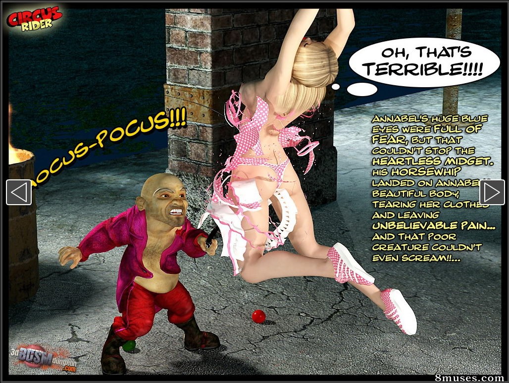 3D BDSM Dungeon Comics - Cavalier de cirque - Page 11