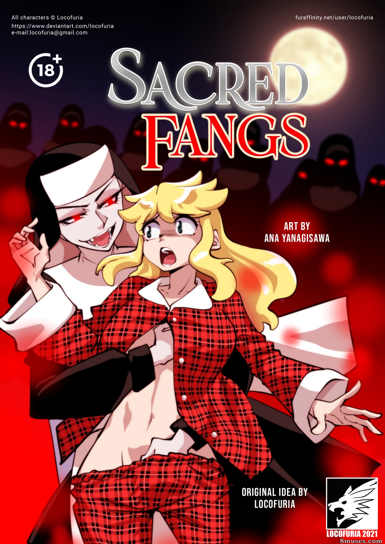 Locofuria Comics - सैक्रेड फैंग्स - पेज 1