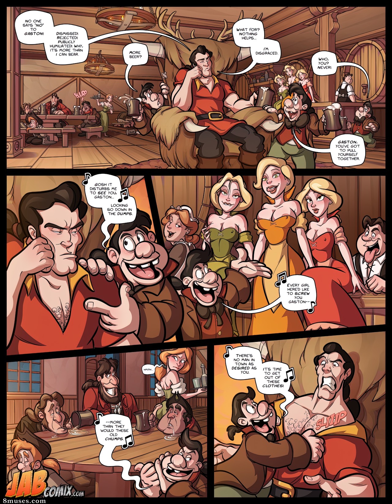 JAB Comics - Pechos y la bestia - Página 2